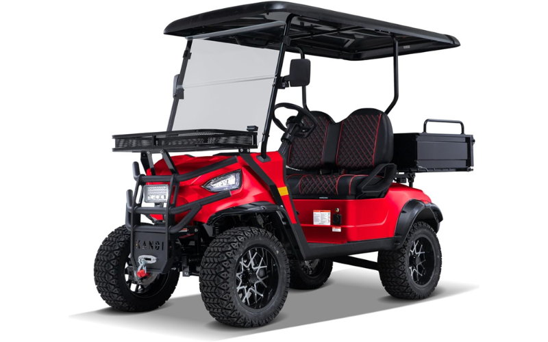 America 2 Passenger Electric Cart with Powerful 5,000-Watt Electric Motor - Best Golf Cart